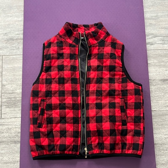 Flannel Vest - Like new! - Picture 1 of 2